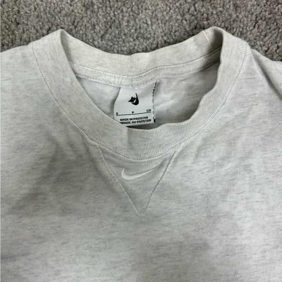 Off white center swoosh‎ baseball nike heavyweight tshirt - Picture 2 of 6